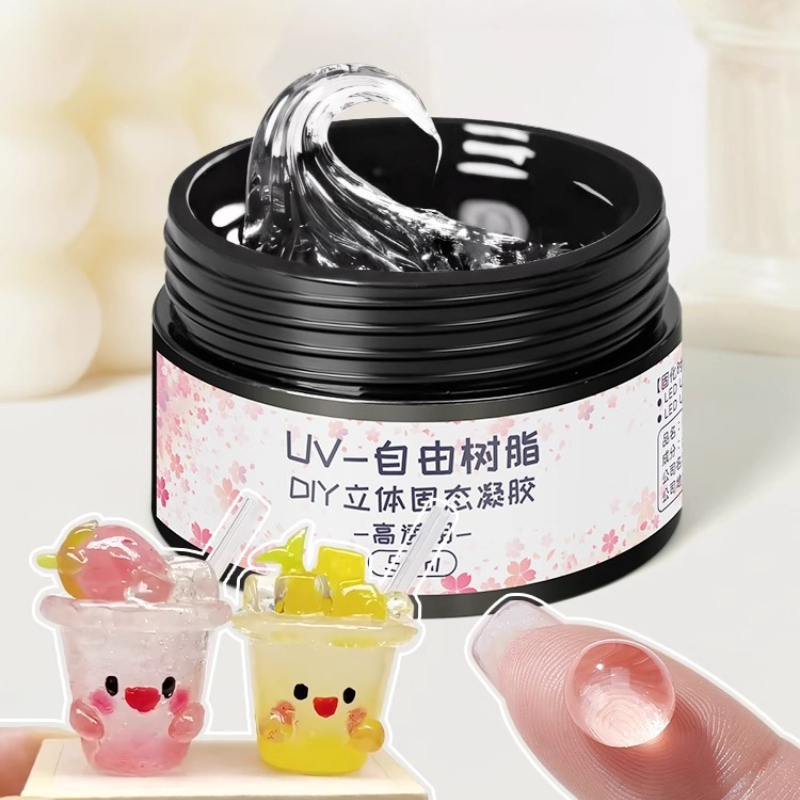 Crystal Growing Kit - 50/100ML Liberty Żywica Modelarska Pełna Transparentna