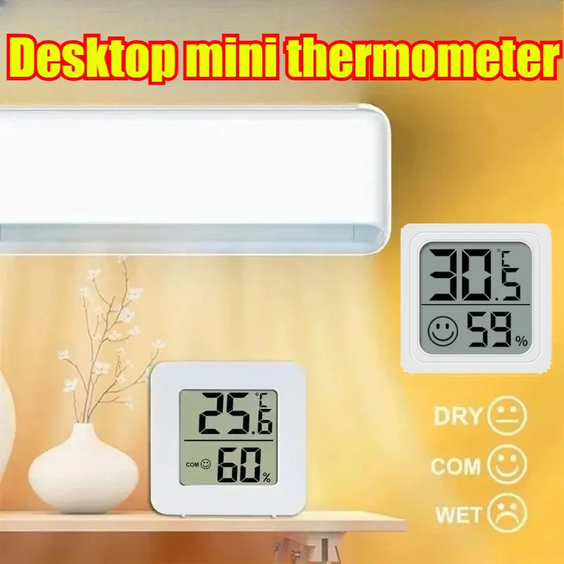 Weather Station Indoor - Mini LCD Cyfrowy Termometr Higrometr Wewnętrzny
