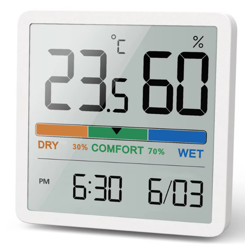 Weather Station Indoor - Cyfrowy termometr i higrometr do domu,