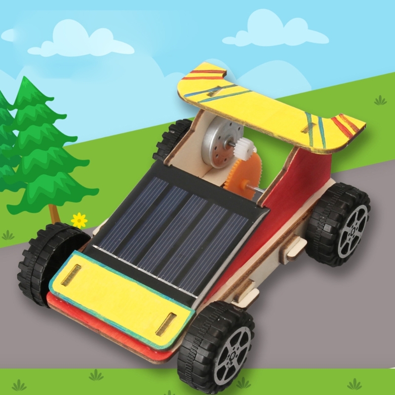 Science Project Physics - Złóż modele samochodów zasilanych energią słoneczną