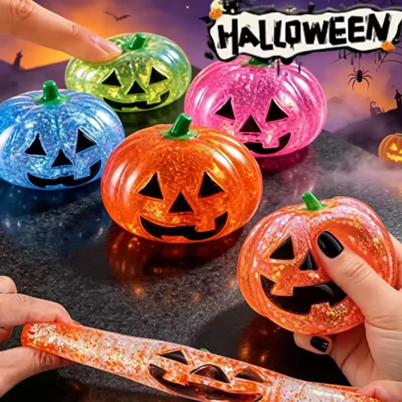 Crystal Growing Kit - Halloweenowa dynia z maltozowym wypełnieniem –