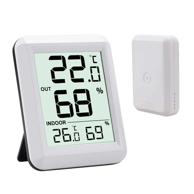 Bezprzewodowy termometr higrom – Weather Station Indoor recenzja i cena