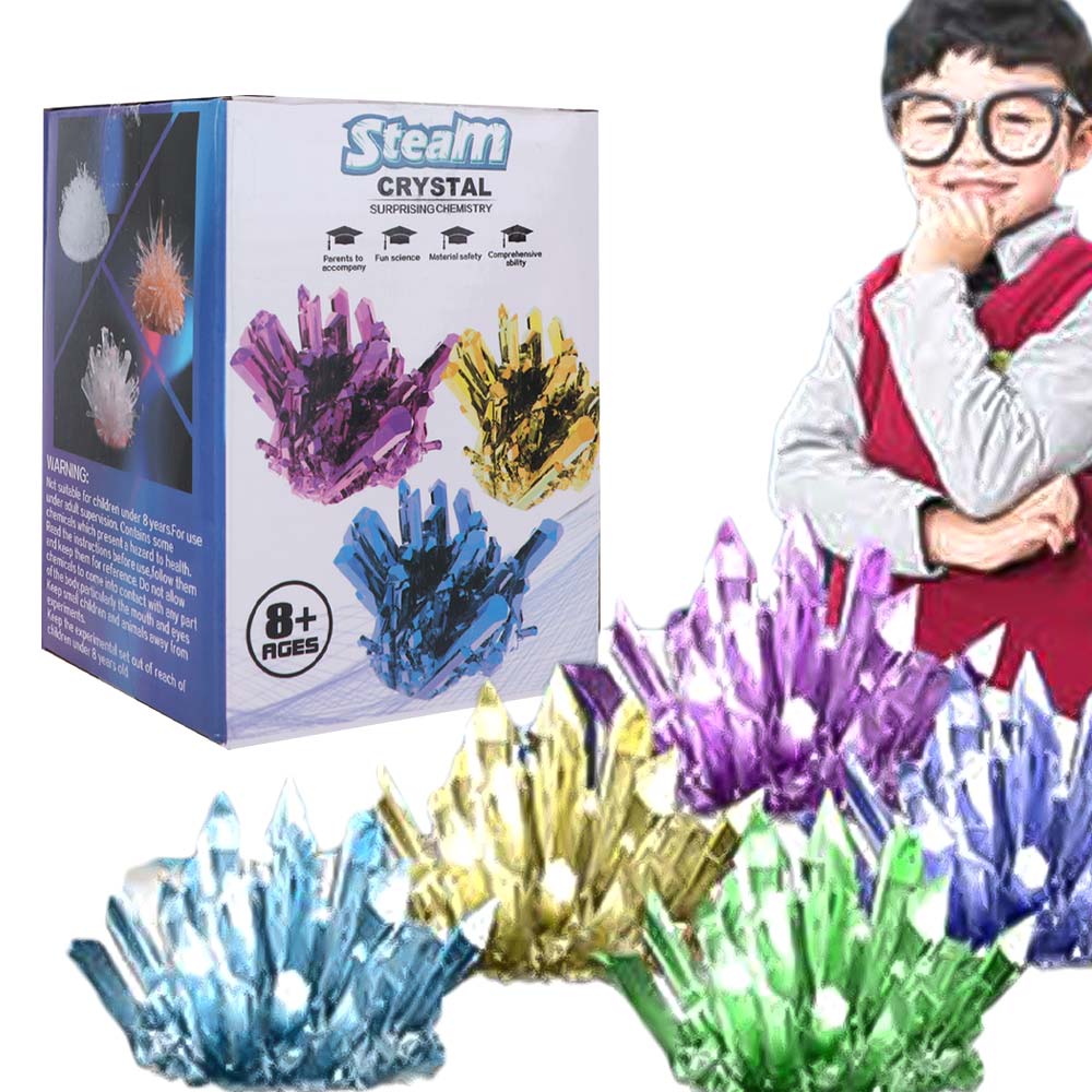 Zestaw do hodowli kryształów,  – Crystal Growing Kit recenzja i cena